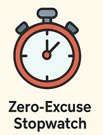 Zero-Excuse Stopwatch